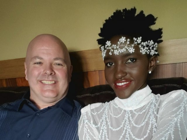 Interracial Marriage Centrine & Andrew - Kisumu, Nyanza, Kenya
